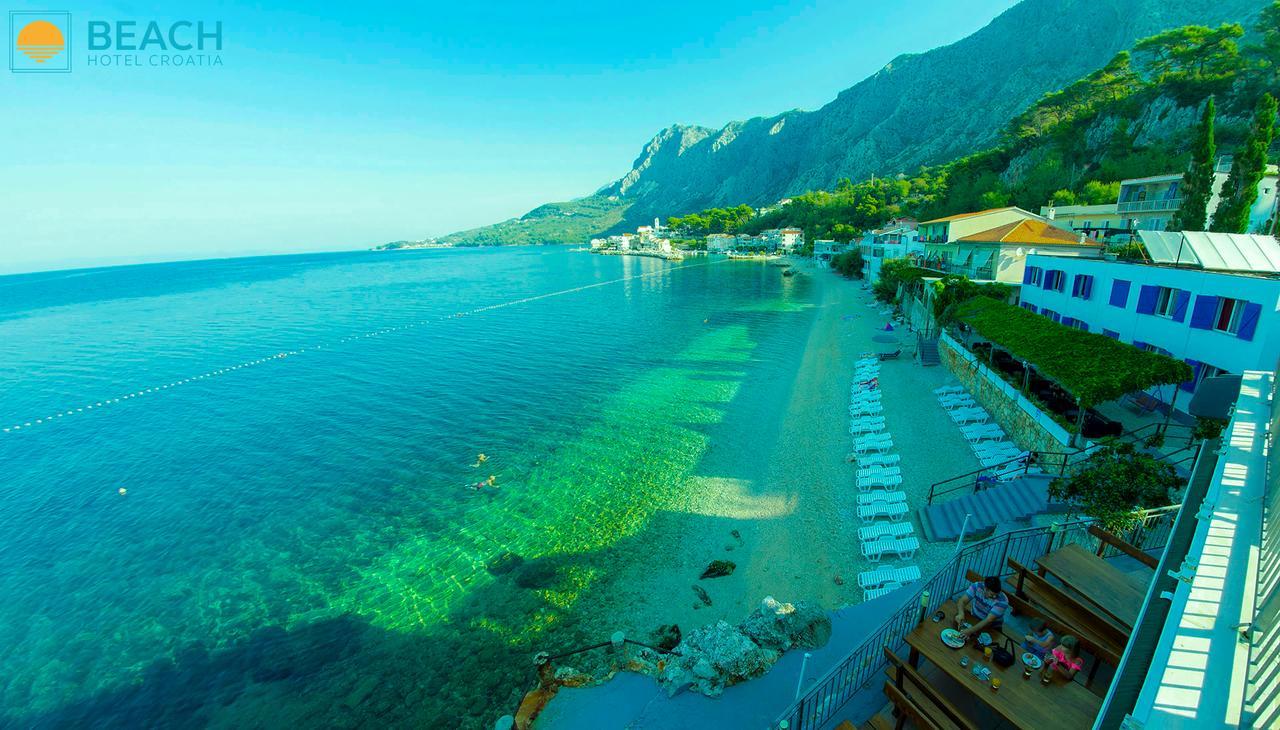บีช โฮเต็ล พลาซา ดราสนิซเซอ - มาคาร์สกา ริเวียรา Hotel ตราสนิสเซ ภายนอก รูปภาพ