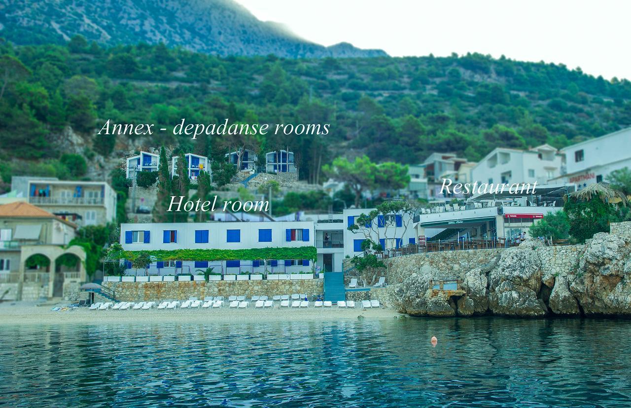 บีช โฮเต็ล พลาซา ดราสนิซเซอ - มาคาร์สกา ริเวียรา Hotel ตราสนิสเซ ภายนอก รูปภาพ